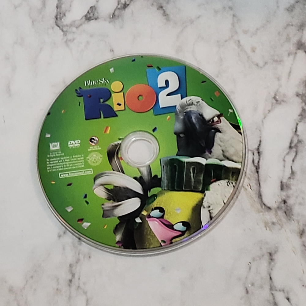 RIO 2 Movie DVD Blue Sky Studios